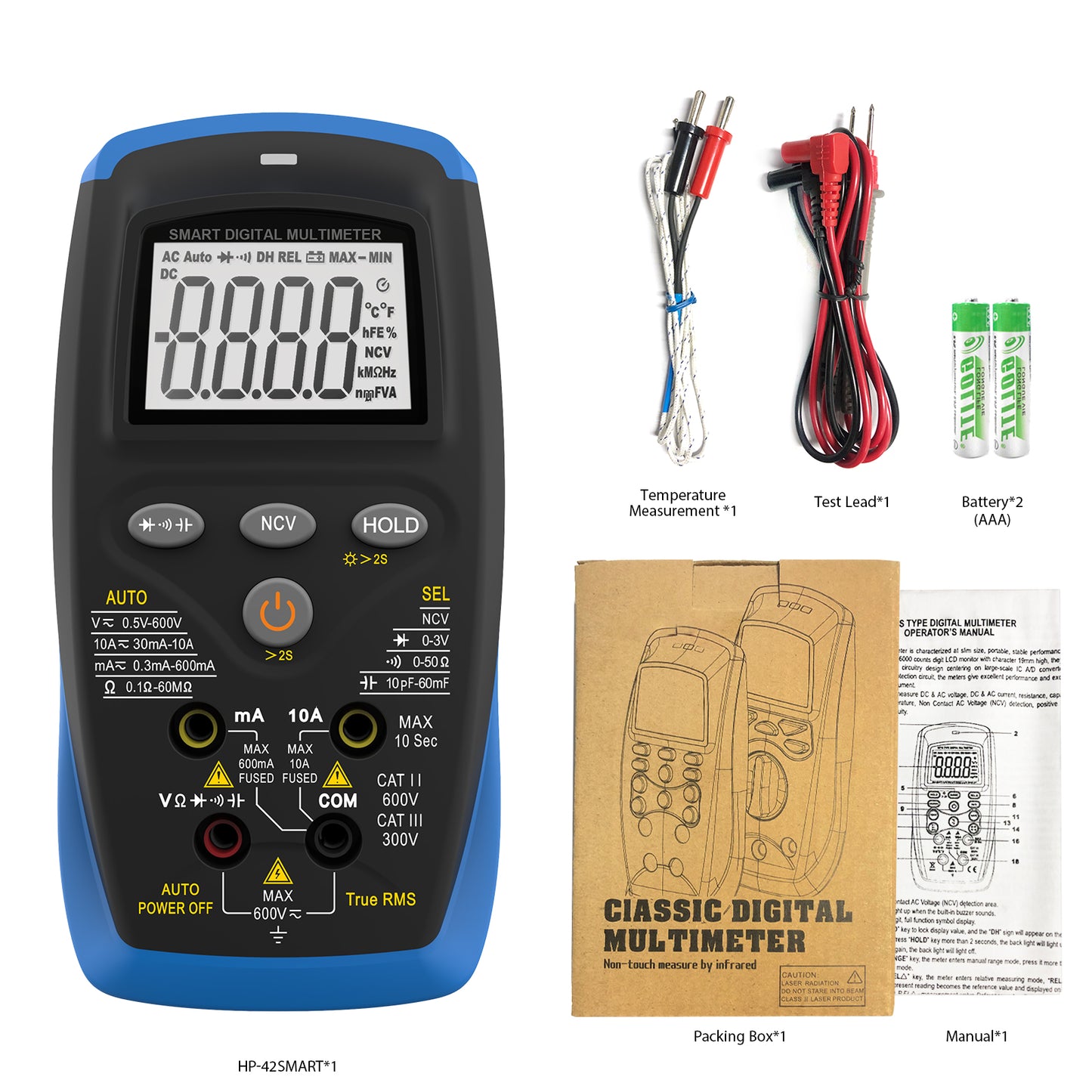Digital Multimeter BT-42SMART - btmeter-store