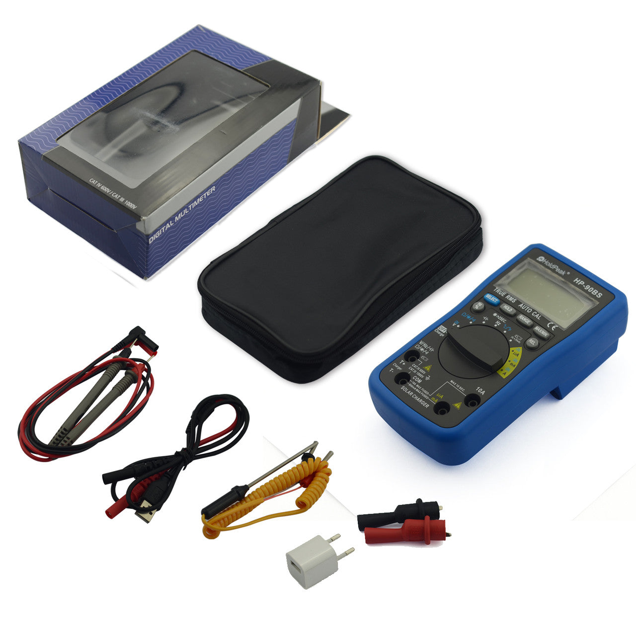 BTMETER BT-90BS Solar Rechargeable Digital Multimeter - btmeter-store