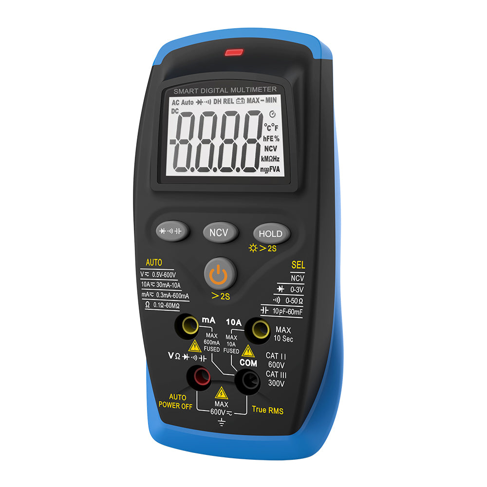 Digital 6000 Counts Multi Tester Measure AC DC Voltage Current ...