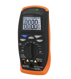 BT-41C Digital Multimeter 6000 Counts Auto-ranging True RMS Voltage, Current, Resistance, Capacitance NCV Non-Contact Voltage Detection Backlit Display Portable Multifunctional Electrical Tester