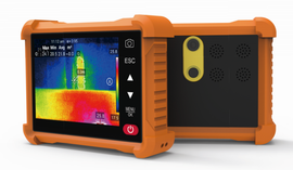 BT-953A Flat Panel Thermal Imager Industrial-grade infrared thermal imager 256x192 resolution 3.5-inch touchscreen 25Hz frame rate Wi-Fi connectivity with dedicated app