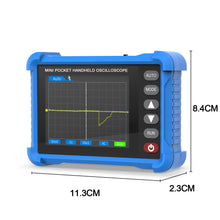 Load image into Gallery viewer, HOLDPEAK HP-250K Mini Oscilloscope - Portable Handheld Tablet Oscilloscope with 250kHz, 2.8&#39;&#39; Screen