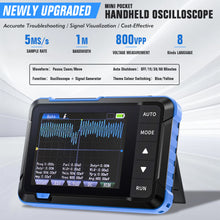 画像をギャラリービューアに読み込む, BT-DSO153-B Handheld Digital Oscilloscope 1 MHz bandwidth 5 MS/s sampling rate With signal generator