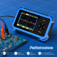 Load image into Gallery viewer, BT-1M Handheld Oscilloscope 1 MHz bandwidth 8.33 Msps sampling rate 2.8-inch display Portable digital oscilloscope