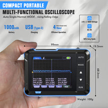 画像をギャラリービューアに読み込む, BT-DSO153-B Handheld Digital Oscilloscope 1 MHz bandwidth 5 MS/s sampling rate With signal generator