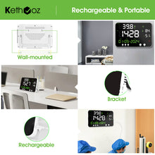Load image into Gallery viewer, BTMETER BT-7000A 4-in-1 Decibel Meter 30~130dB, Decibel/Temperature/Humidity Meter with Alarm and USB Cable