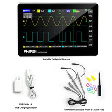 Load image into Gallery viewer, Flat-panel Digital Oscilloscope with 2 Channels, 100Mhz Bandwidth, 1GSa/s Sampling Rate