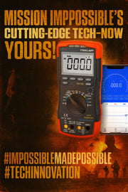 BTMETER BT-770HC-APP Digital Multimeter, Handheld TRMS 6000 Multi Meter Auto Range Voltmeter Ammeter Measure AC DC, Connect APP