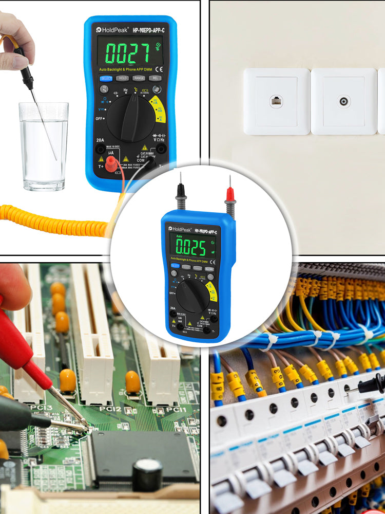 Multimeter Android BTMETER BT-90EPD Multimeter with Bluetooth & APP