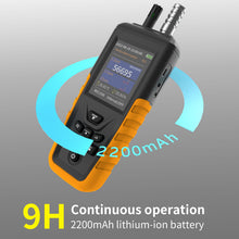 Cargar imagen en el visor de la galería, TC-8100+ PM2.5 Detector – 6-Channel Particle Counter with 0.3~10μm, PM2.5/PM10, Temperature &amp; Humidity, 999 Data Logs, 3.2" TFT Display, Rechargeable Battery