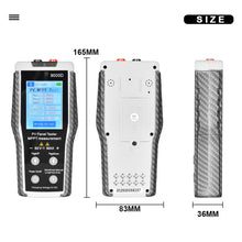 Laden Sie das Bild in den Galerie-Viewer, BT-9000D Photovoltaic Panel Tester - Professional MPPT Tester for Solar Panels, Measures Max Power (Pmax)/Voltage (Vmax)/Current (Imax), 5-800W Range