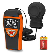 Cargar imagen en el visor de la galería, BT-8801C High accuracy, fast response and low power consumption Measuring range 1-400,000 Lux illuminance meter