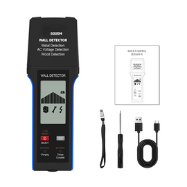 BESTMETER BT-5000H Wall Metal/Timber/Electrified AC Firewire 3-in-1 DetectorWall Metal/Timber/Electrified AC Firewire 3-in-1 Detector