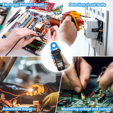 이미지를 갤러리 뷰어에 로드 , BT-7200S-APP Smart Bluetooth Clamp Multimeter - 6000-count true RMS AC/DC clamp meter with APP remote monitoring, capable of measuring voltage/current/resistance/capacitance/frequency/temperature/NCV non-contact voltage measurement.