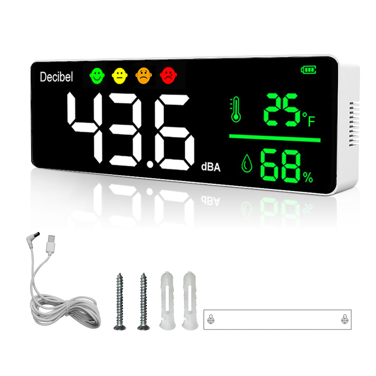 HP-T4-DM1306D-M 3-in-1 Multifunctional Sound Level Meter｜Real-time Noi