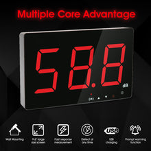 Load image into Gallery viewer, BT-T4-SW525A Professional Portable Digital Sound Level Meter｜30-130dB Wide Range｜A-Weighted FAST Response｜Audible and Visual Alarms｜Industrial Environmental Noise Monitor