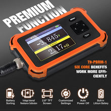 Cargar imagen en el visor de la galería, BT-T9-PBRM Precision Battery Internal Resistance Tester｜1kHz AC Method｜Four-Wire Kelvin Clamp｜0.5% High Accuracy｜0-100Ω/±110V Dual Measurement｜Type-C Charging Portable Model