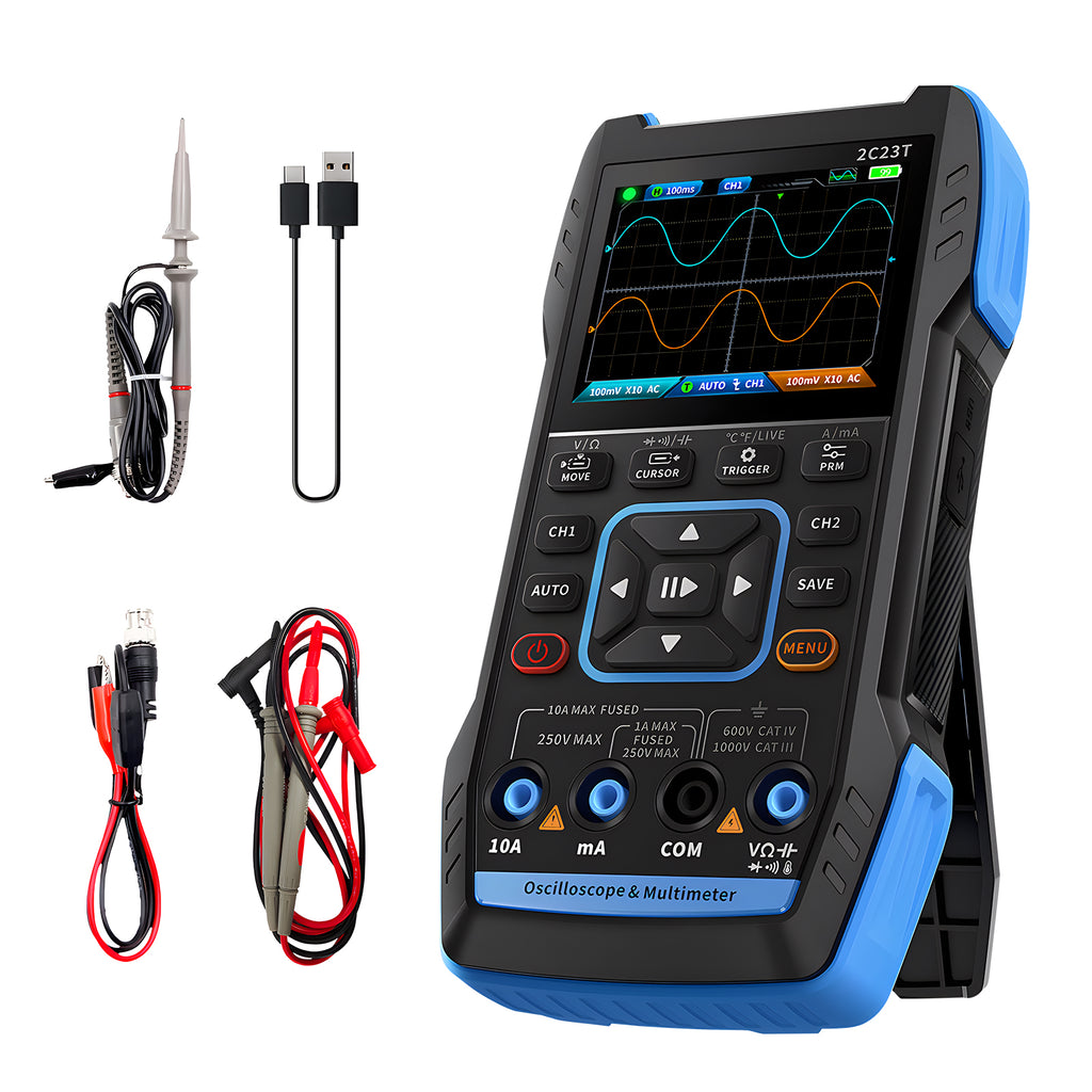 BT-T7-2C23T-A Handheld Digital Oscilloscope Multimeter 3-in-1
