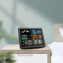 画像をギャラリービューアに読み込む, HP-T7-3566M Professional Multi-Function Wireless Weather Station: Indoor/Outdoor Temperature and Humidity Monitoring Includes Barometric Pressure Trend and Weather Forecast Dual Alarm Clock Moon Phase and Tide Display