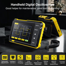 画像をギャラリービューアに読み込む, BT-DSO152-B Handheld Oscilloscope Features built-in 1kHz calibration and signal generator Powered by lithium battery