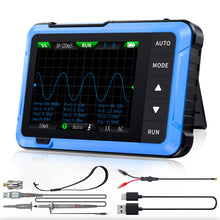 Charger l'image dans la galerie, BT-T7-DSO510 Portable Dual-Function Oscilloscope 10MHz bandwidth, 48MSa/s sampling rate Built-in multi-waveform signal generator 2.8-inch colour display