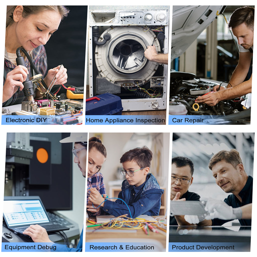 BT-T7-DSO510 Portable Dual-Function Oscilloscope 10MHz bandwidth, 48MSa/s sampling rate Built-in multi-waveform signal generator 2.8-inch colour display