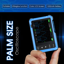 Charger l'image dans la galerie, BT-T7-DSO510 Portable Dual-Function Oscilloscope 10MHz bandwidth, 48MSa/s sampling rate Built-in multi-waveform signal generator 2.8-inch colour display