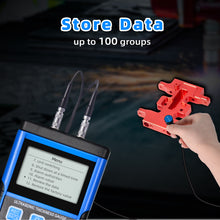 Load image into Gallery viewer, BT-130D Ultrasonic Thickness Gauge High precision 1.0–350mm range 0.01mm resolution 100-group data storage