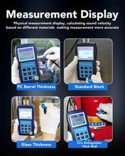 画像をギャラリービューアに読み込む, HP-T9-DR83S High-Precision Ultrasonic Thickness Gauge 0.9–300mm Colour Screen Portable Standard/Microcrystalline/High-Temperature Probes Optional