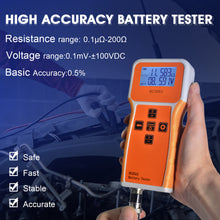 Load image into Gallery viewer, BT-T9-RC3563-B High-Precision Battery Internal Resistance Tester 1μΩ to 200Ω / 0.1mV to 100V Handheld Resistance Voltmeter