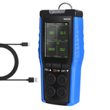 BT- 9000A Portable Multi-Gas Detector – Professional 4-in-1 Gas Monitor for O₂, H₂S, CO, and Combustible Gases (EX) with Color LCD