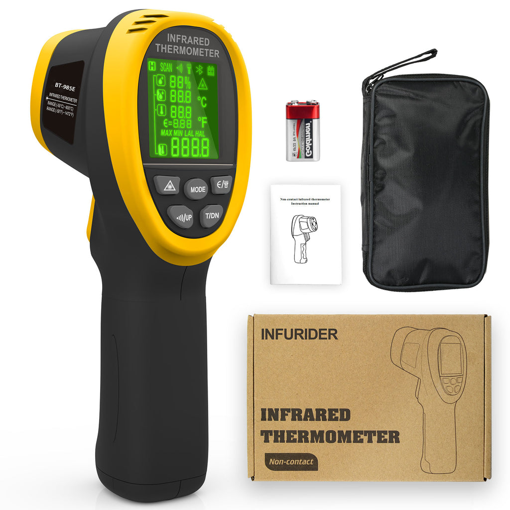 BTMETER BT-985E Infrared Thermometer -58℉~1472℉ (-50℃~800℃) - btmeter-store
