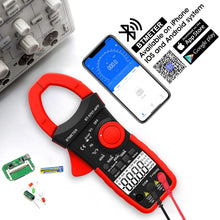 이미지를 갤러리 뷰어에 로드 , BTMETER 570T - APP AC/DC 1000A Clamp Multimeter, 4000 Counts Digital Clamp - on Meter with Data Logging Measure Amp Volt Ohm Capacitance Frequency Temperature Continuity, Electrical Tester - btmeter - store