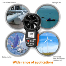 Load image into Gallery viewer, BTMETER BT-100-WM Anemometer 6 in 1 Wind Speed Meter - btmeter-store