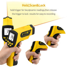 画像をギャラリービューアに読み込む, BTMETER BT-1300 Infrared Thermometer Temperature -50~1300℃ D:S 16:1 - btmeter-store