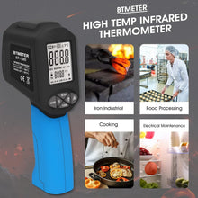 Cargar imagen en el visor de la galería, BTMETER BT - 1580 Infrared Temperature - 58°F to 2876°F DS 30:1 - btmeter - store