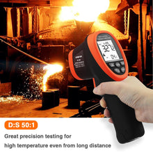 Cargar imagen en el visor de la galería, BTMETER BT-1800 High Temperature Infrared Thermometer handheld -50~1800℃ - btmeter-store
