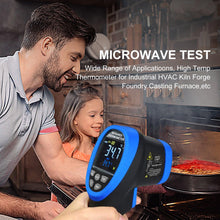 Cargar imagen en el visor de la galería, BTMETER BT-1800C High Temperature Infrared Thermometer, Pyrometer -58°F ~3272°F IR Temp Gun (NOT for Human Temp) - btmeter-store
