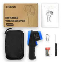 Cargar imagen en el visor de la galería, BTMETER BT-1800C High Temperature Infrared Thermometer, Pyrometer -58°F ~3272°F IR Temp Gun (NOT for Human Temp) - btmeter-store