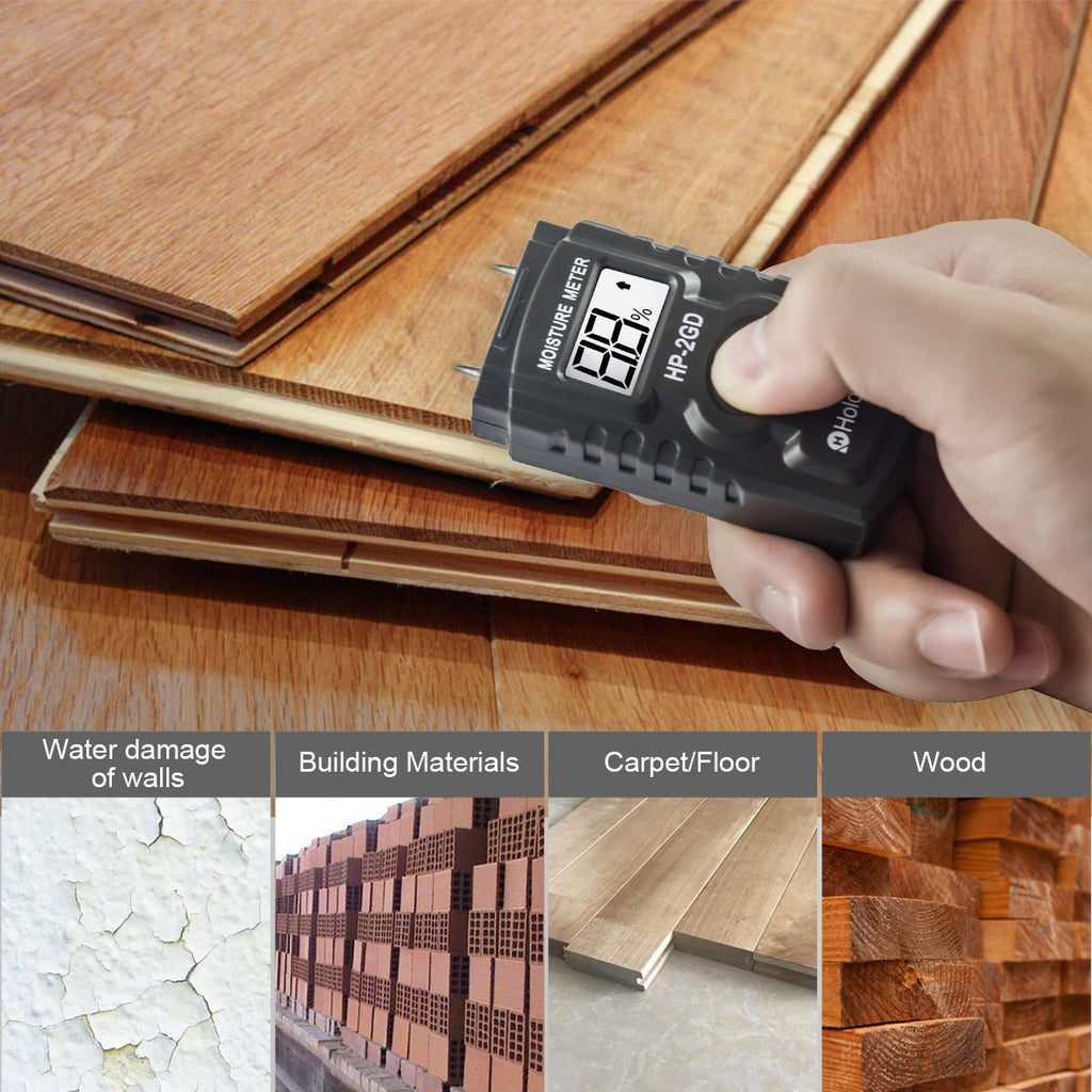 BTMETER BT-2GD Wood Moisture Meter LCD Display Type Probe Measure - btmeter-store