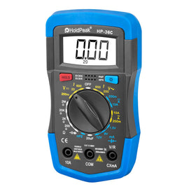 BTMETER BT-36C Multimeter,4000 Counts Digital Multimeter with Ohm Volt Amp and Diode Voltage Tester - btmeter-store