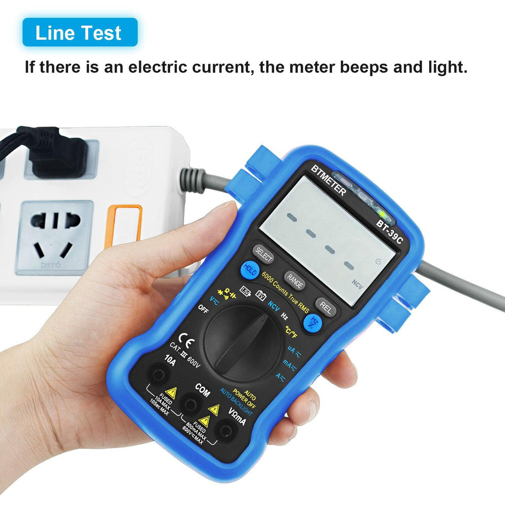 True Rms Manual Ranging Multimeter True RMS Digital Multimeter Auto Ranging for AC DC Voltage