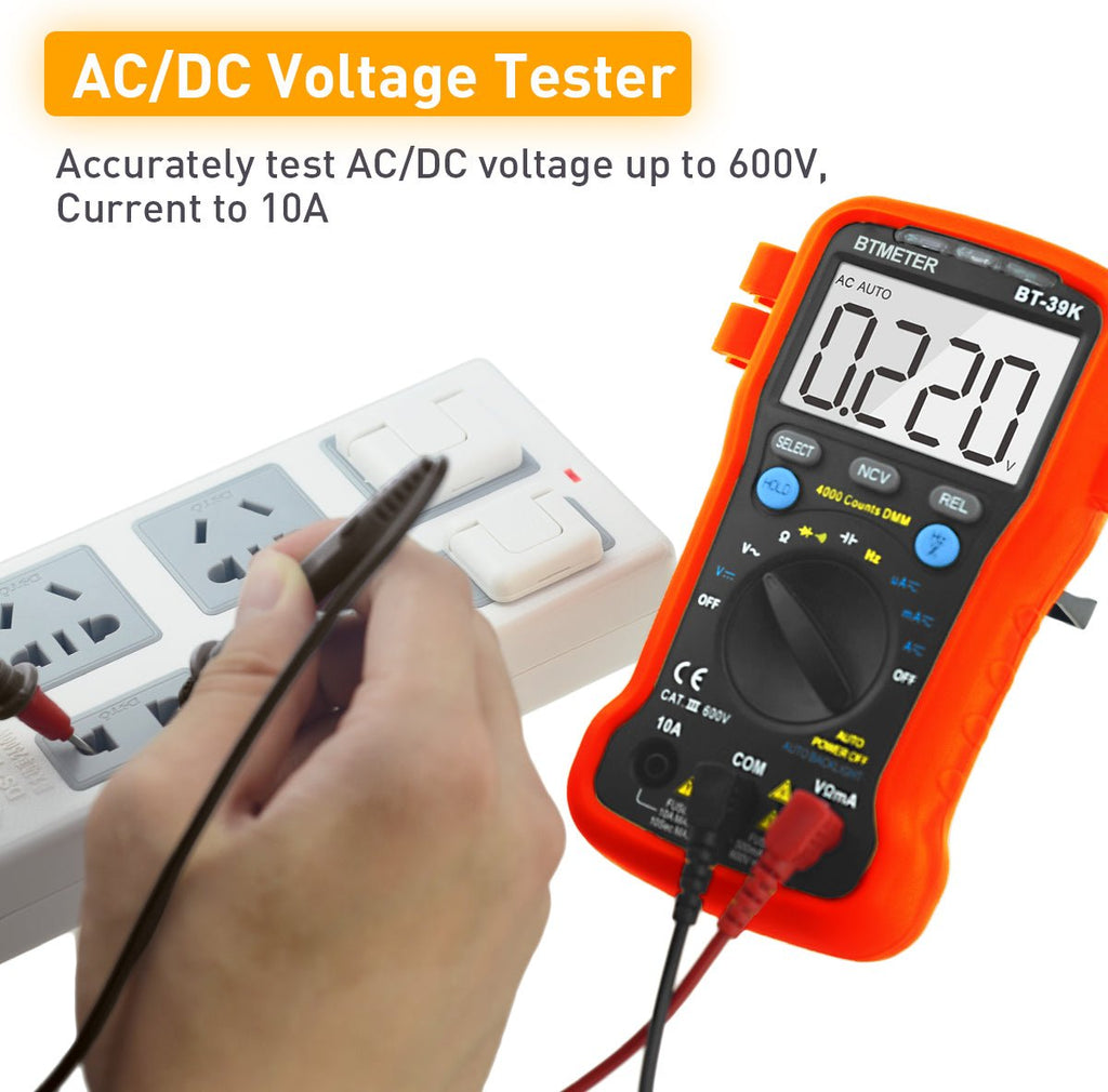 BTMETER BT - 39K Multimeter Auto Range Digital Avometer - btmeter - store