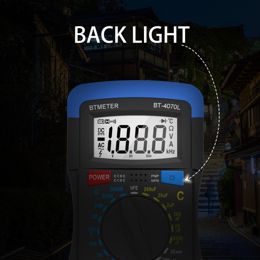 AOPUTTRIVER AP-570S APP Bluetooth stroomtang 1000 A AC DC ampèremeter 6000 meter automatische stroomtang voor ampère, volt, ohm, weerstand, capaciteit AOPUTTRIVER AP-570S APP Bluetooth stroomtang 1000 A AC DC ampèremeter 6000 meter automatische stroomtang voor ampère, volt, ohm, weerstand, capaciteit