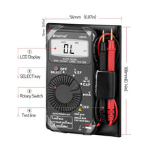Load image into Gallery viewer, BTMETER BT-4203 Mini Digital Multimeter Card Type Auto Range - btmeter-store