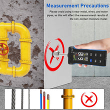 Load image into Gallery viewer, BTMETER BT-5000T Pinless Wood Moisture Meter, Non-Destructive Moisture Meter for Wood, Concrete, Floors, Walls, Measuring Depth 20-40mm Digital Moisture Meter with Masonry-Spherical Sensor - btmeter-store
