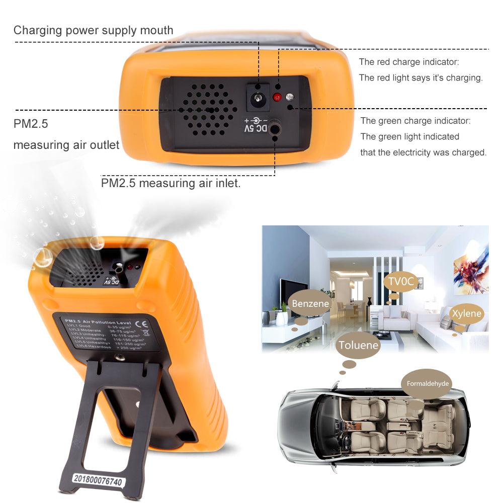 BTMETER BT-5800D Environmental Tester PM2.5/10 Detector