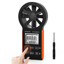 Load image into Gallery viewer, BTMETER BT-6000GH Anemometer Handheld Air Flow Meter, Touch Button Anemometer CFM Meter - btmeter-store
