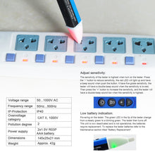 Load image into Gallery viewer, BTMETER BT - 700D AC Voltage Detector Pen Type Digital Voltmeter - btmeter - store