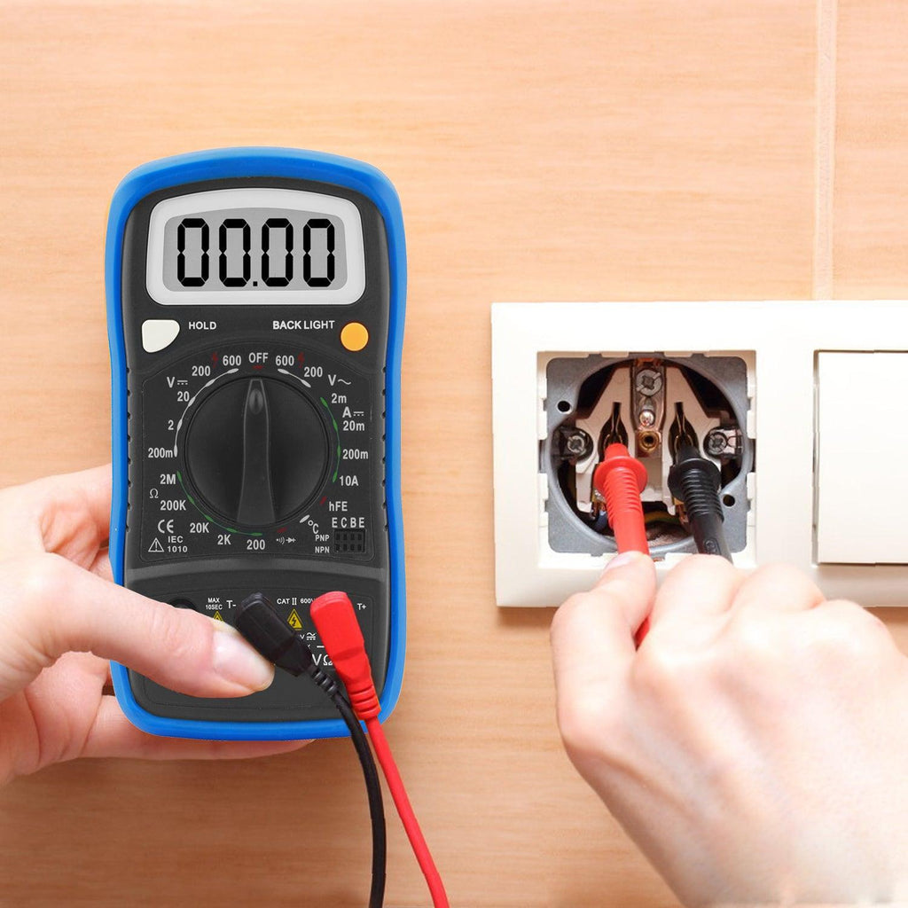 Multimeter Ohm Ranges Manual Range Digital Multimeter for AC DC Voltage